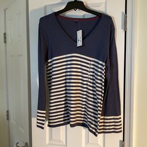 NWT beautiful, V-neck, lightweight sweater